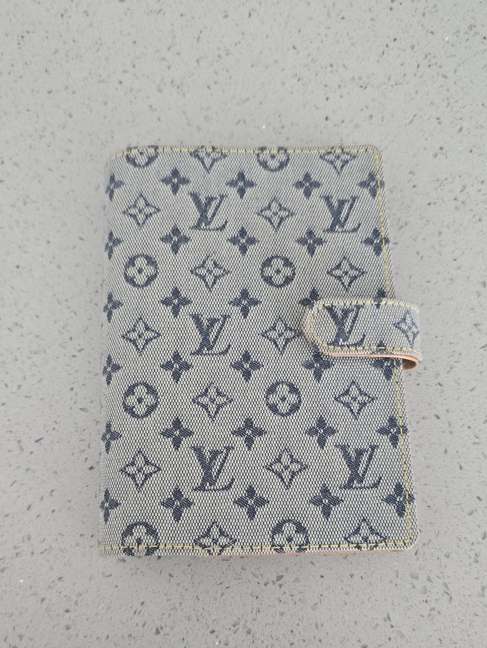 Louis Vuitton Monogram Blue Jean Mini Agenda